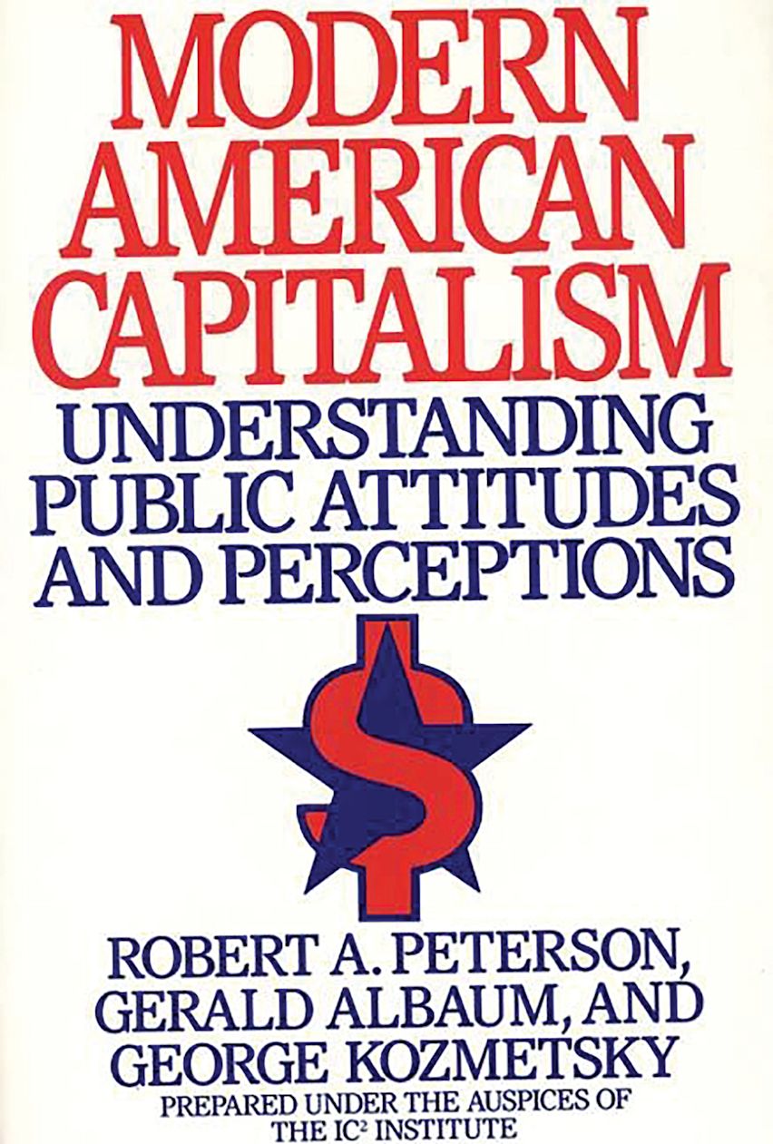 Modern American Capitalism cover