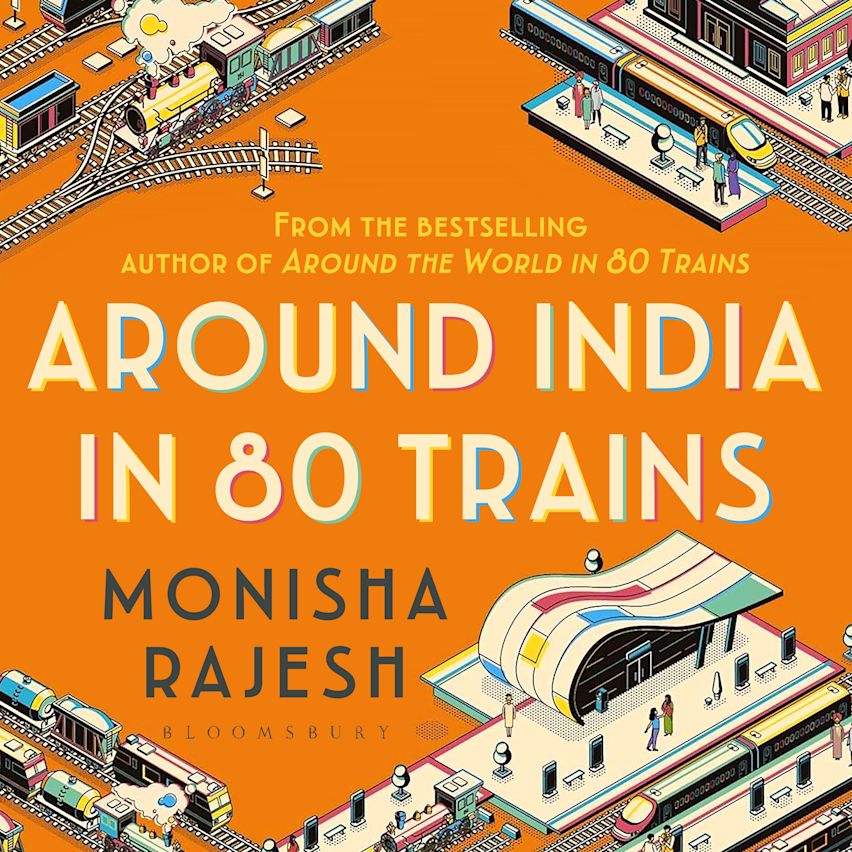Around India in 80 Trains cover