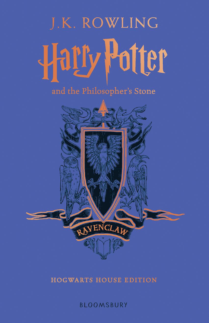 Harry Potter and the Philosopher's Stone – Ravenclaw Hogwarts House Edition cover