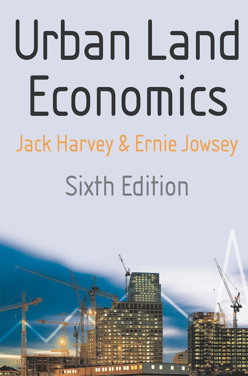Urban Land Economics cover