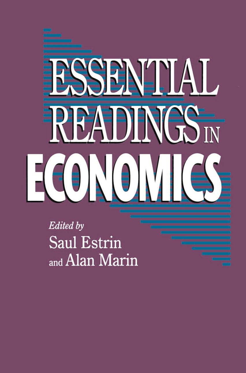 Essential Readings in Economics cover