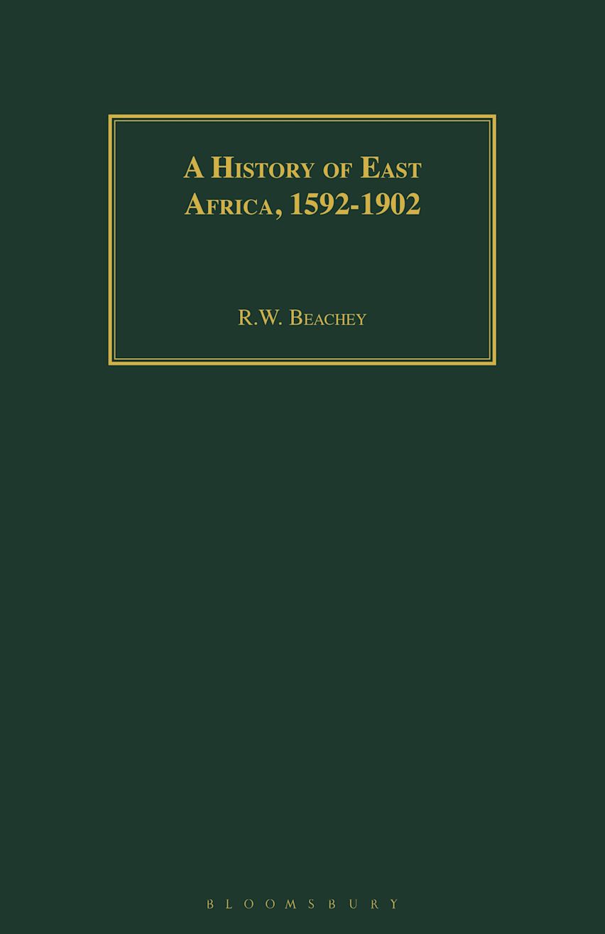 A History of East Africa, 1592-1902 cover