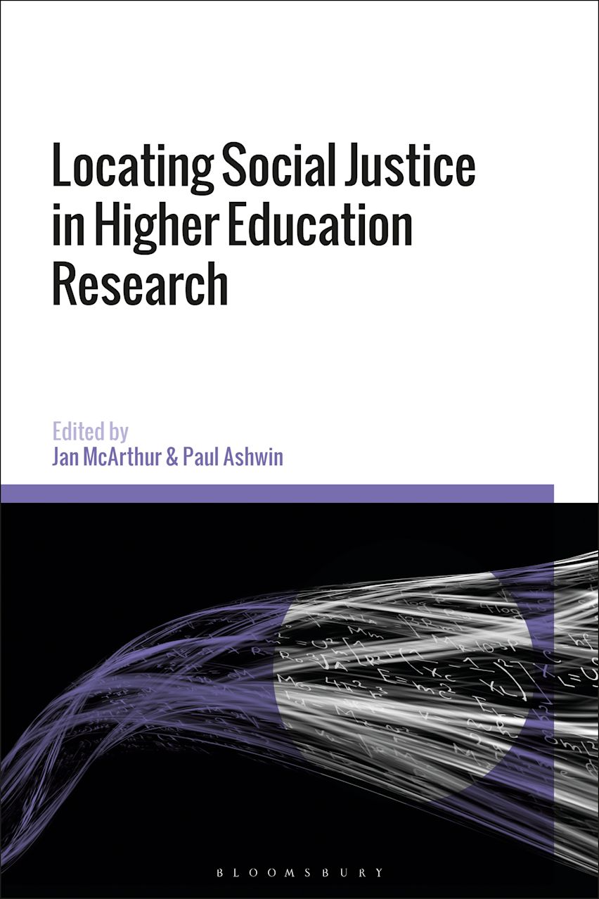 Locating Social Justice in Higher Education Research cover