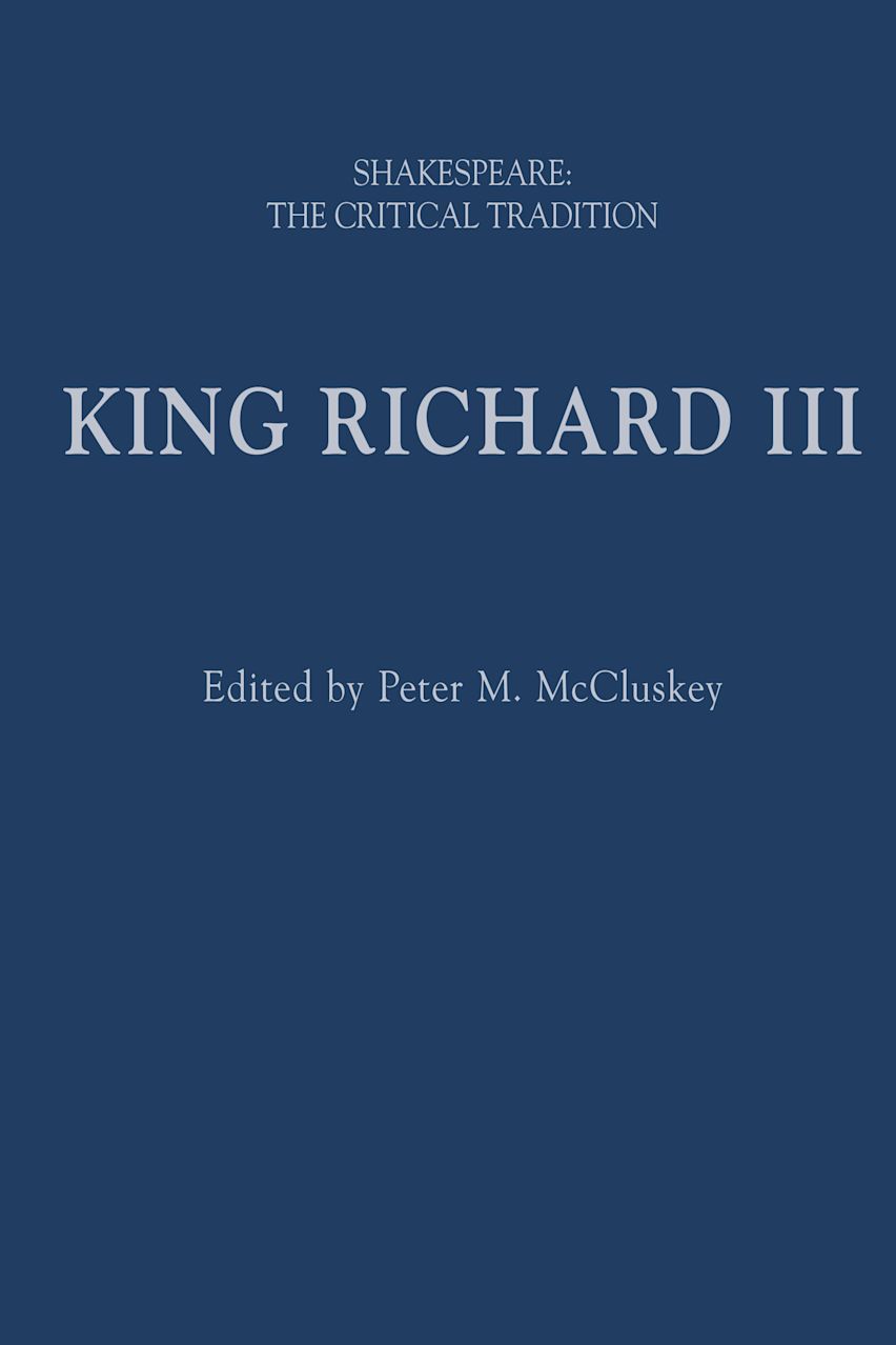 King Richard III cover