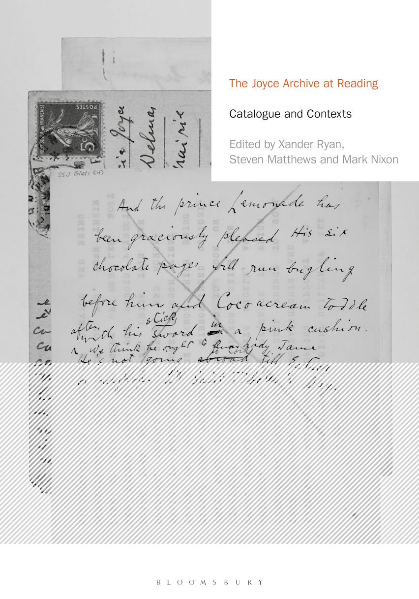 The Joyce Archive at Reading cover