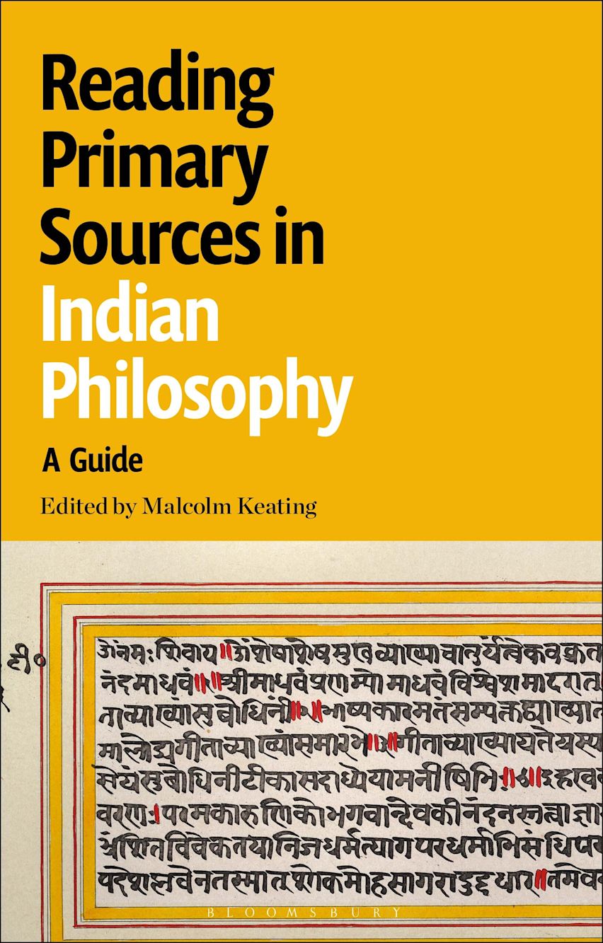 Reading Primary Sources in Indian Philosophy cover