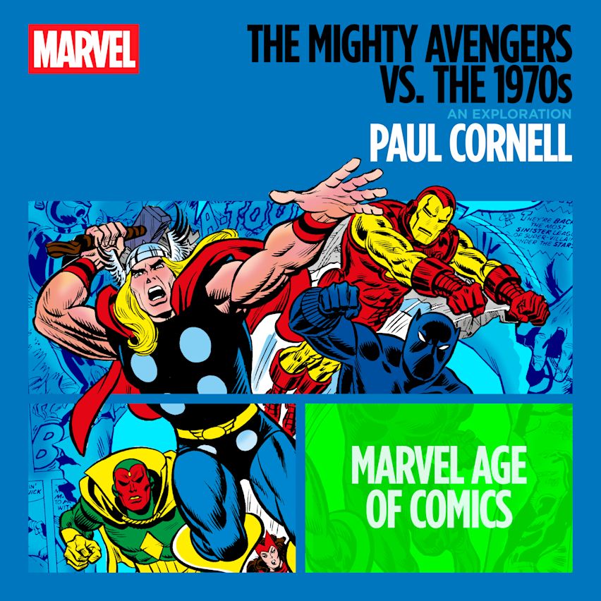 The Mighty Avengers vs. the 1970s cover