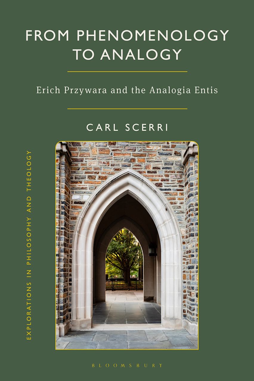 From Phenomenology to Analogy cover