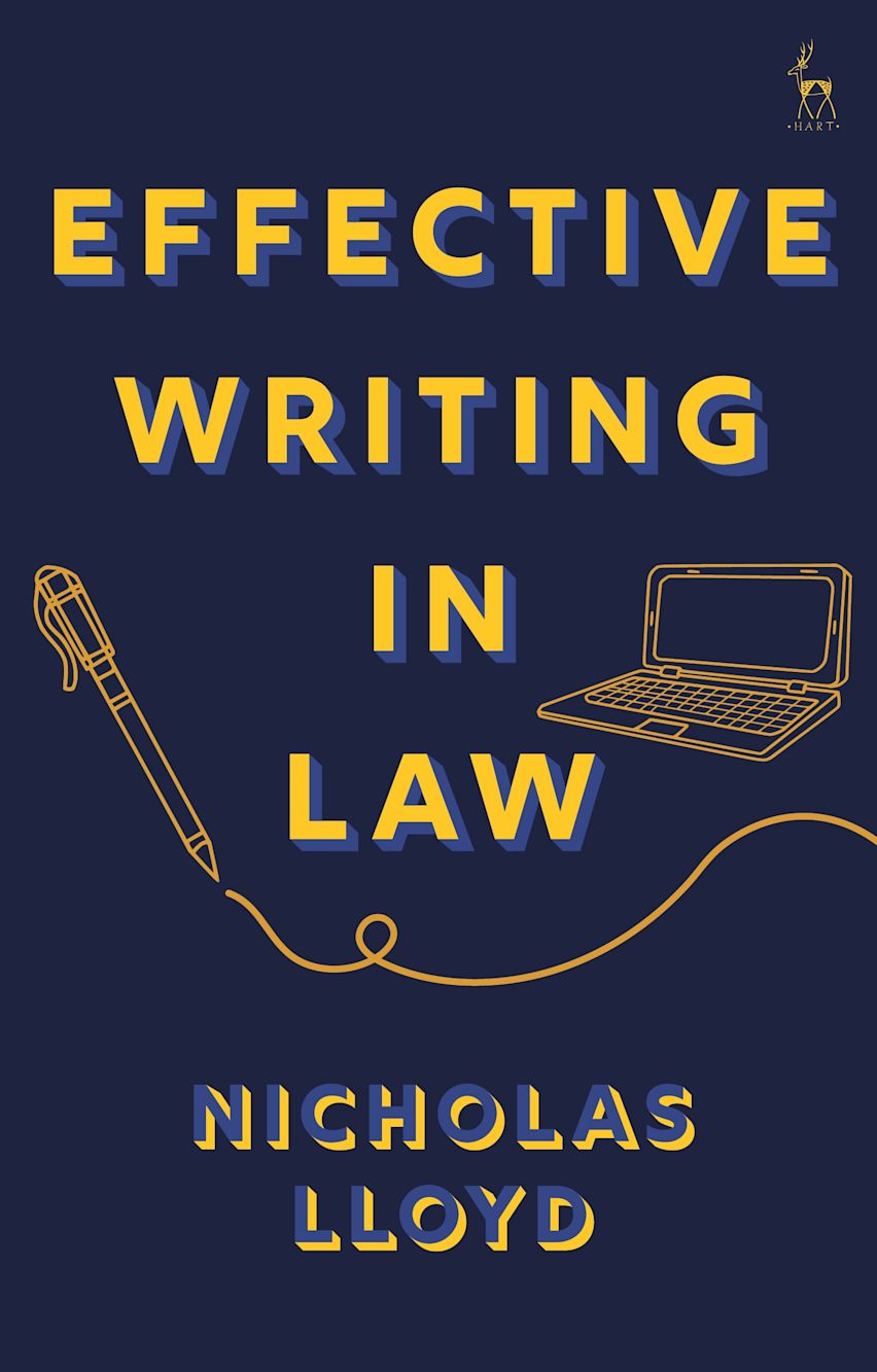 Effective Writing in Law cover
