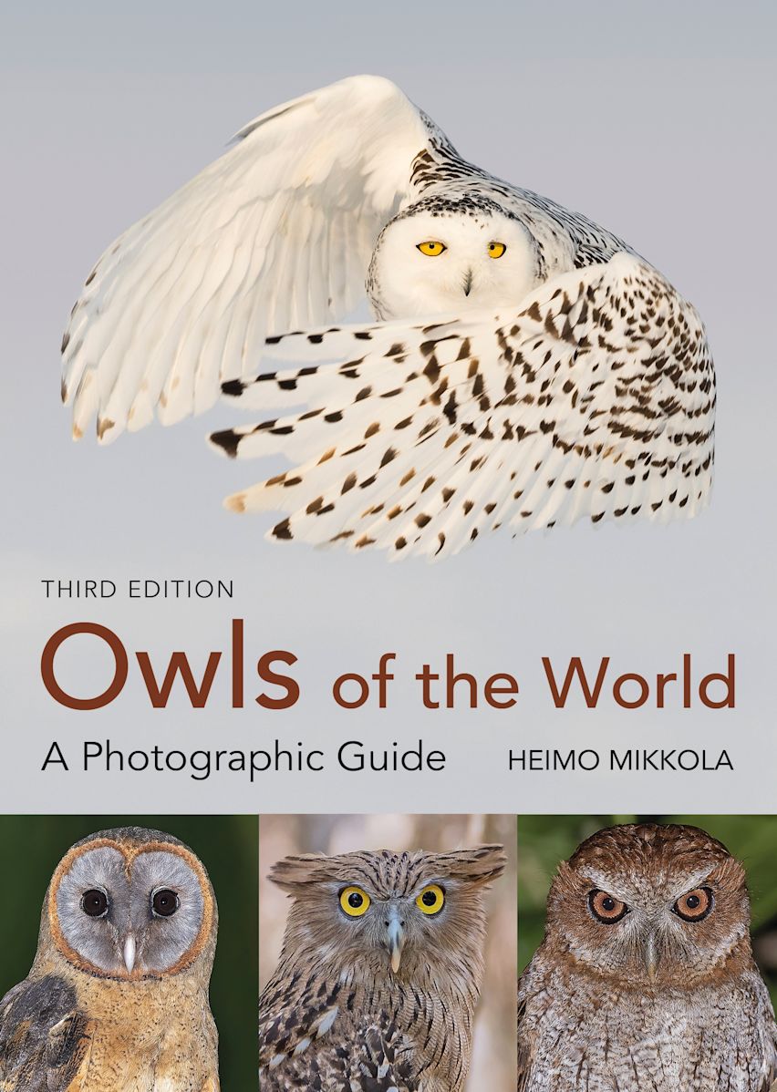 Owls of the World – A Photographic Guide cover