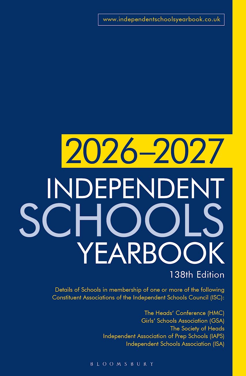 Independent Schools Yearbook 2026-2027 cover