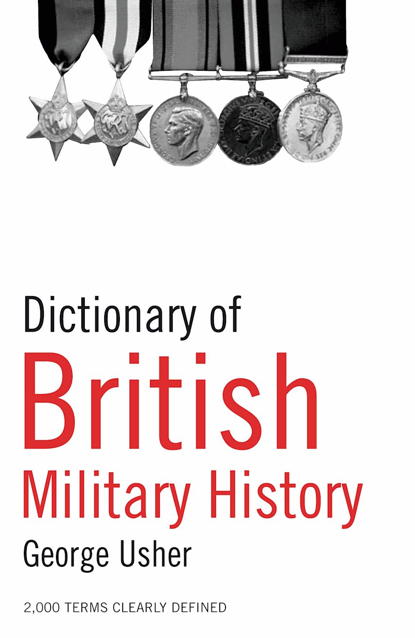 Dictionary of British Military History cover