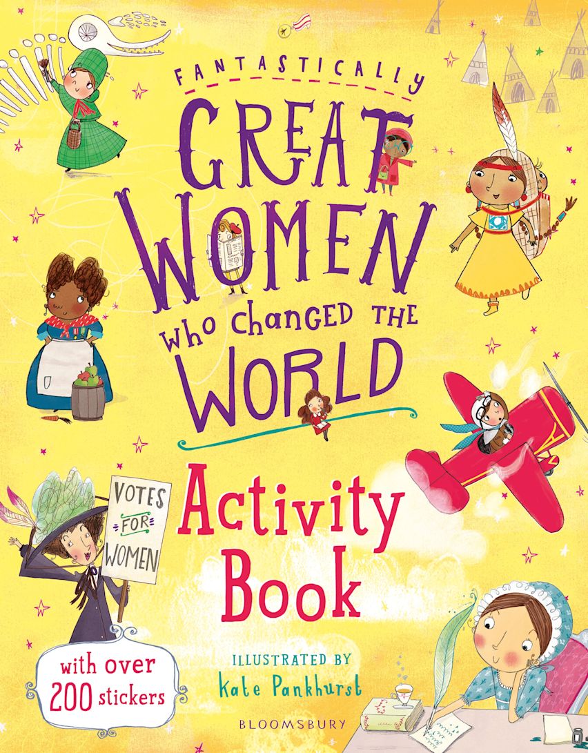 Fantastically Great Women Who Changed the World Activity Book cover