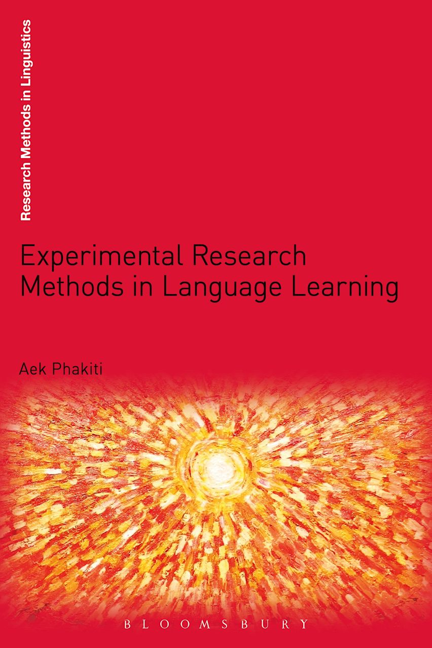 Experimental Research Methods in Language Learning cover