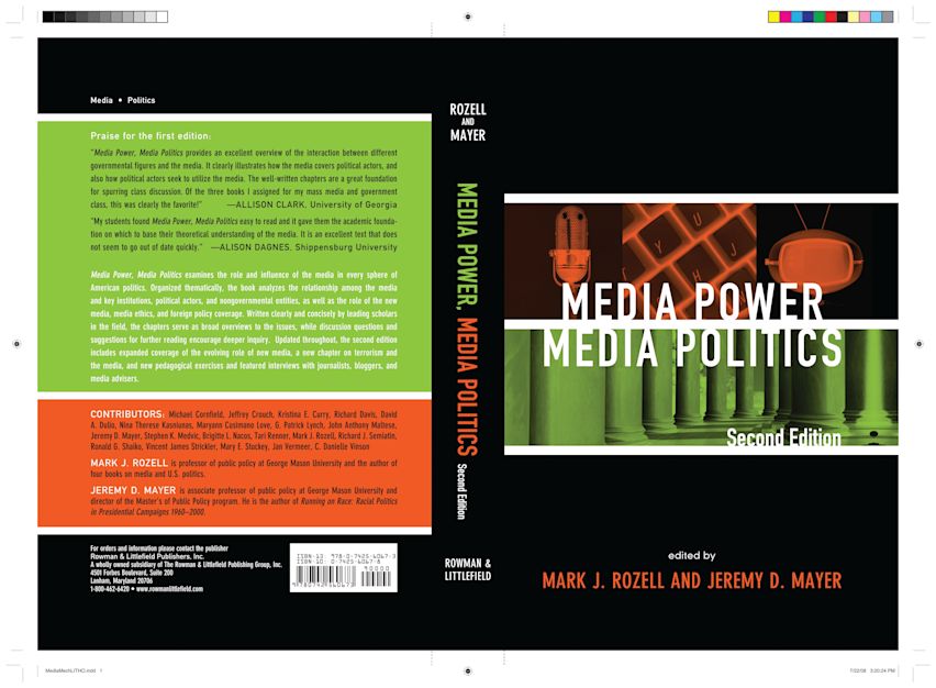 Media Power, Media Politics cover