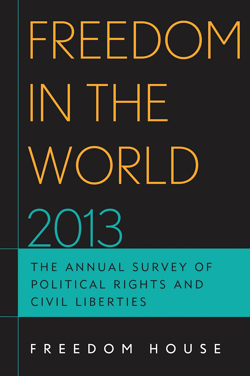 Freedom in the World 2013 cover