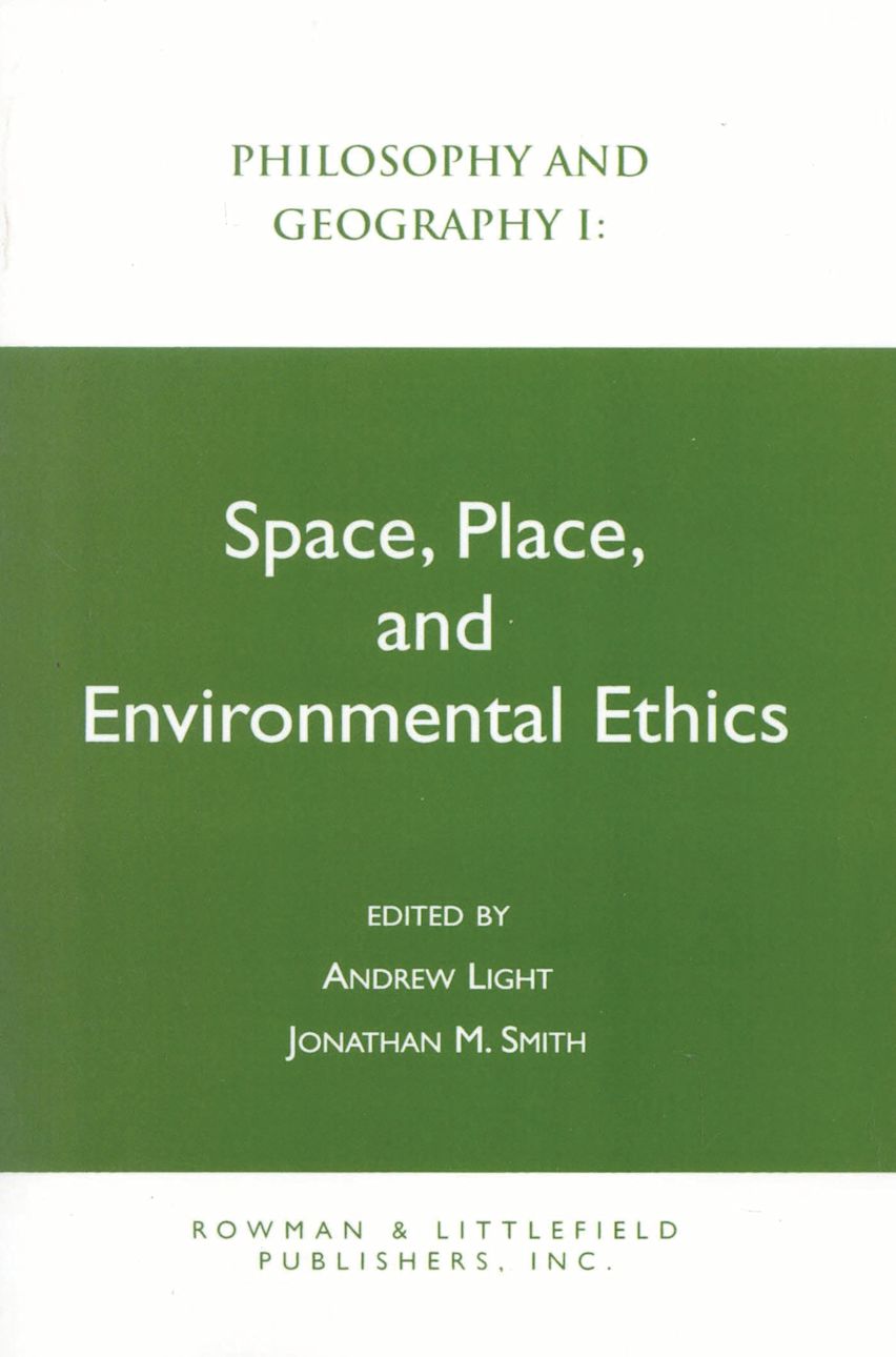 Philosophy and Geography I cover