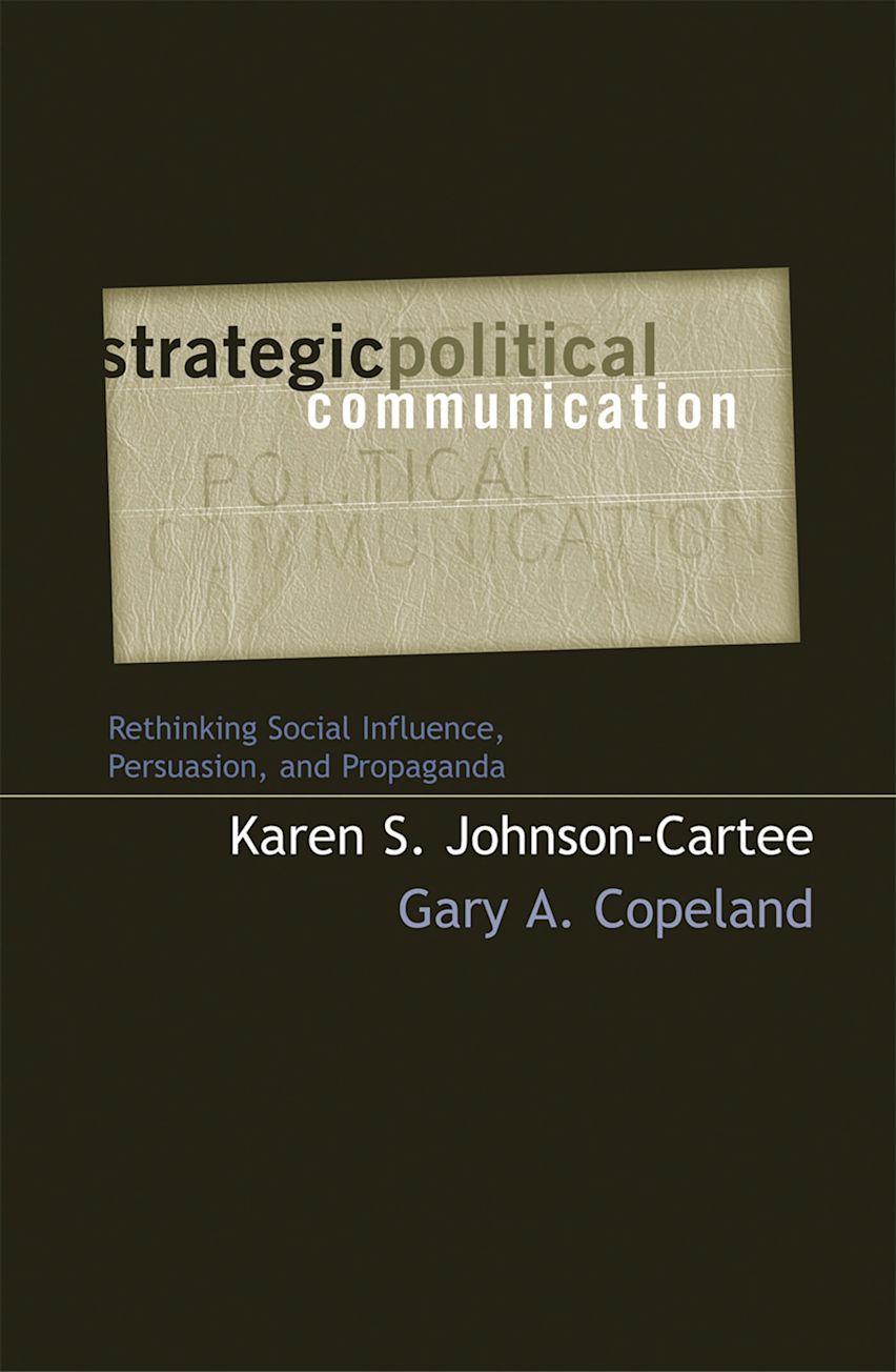 Strategic Political Communication cover