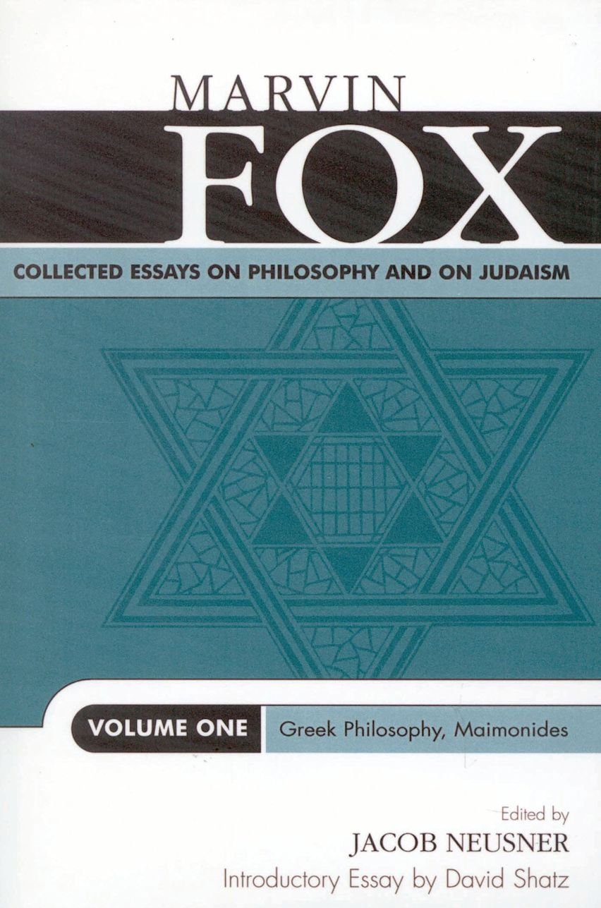 Collected Essays on Philosophy and on Judaism cover
