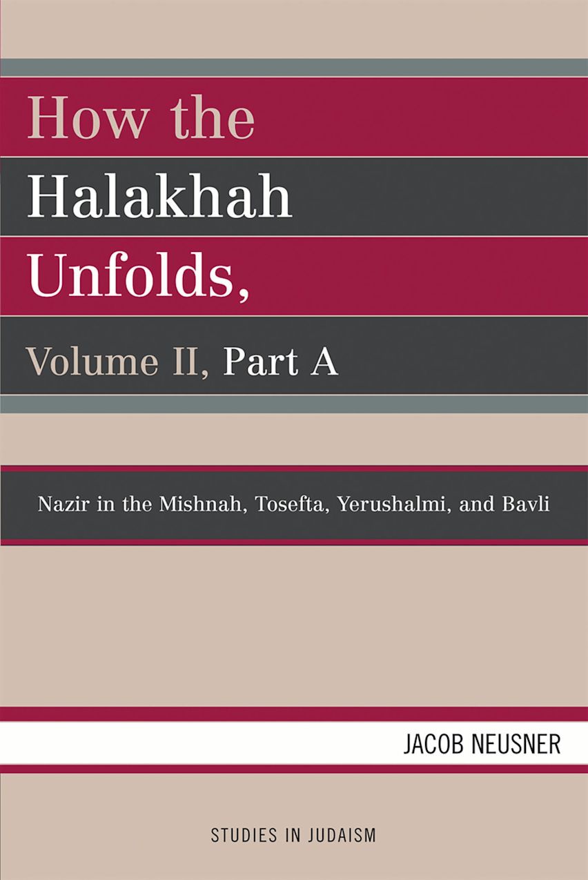 How the Halakhah Unfolds cover