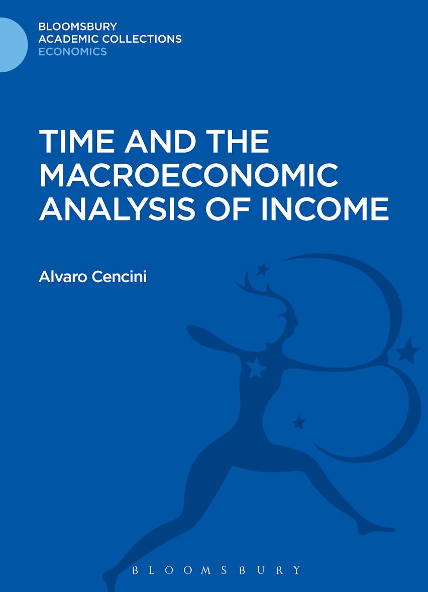 Time and the Macroeconomic Analysis of Income cover