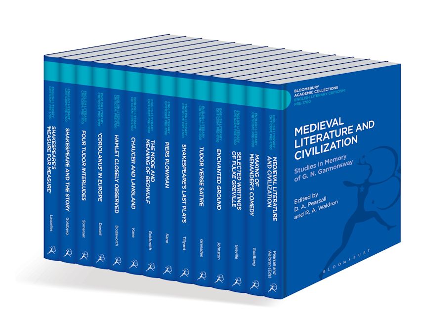 Bloomsbury Academic Collections: English Literary Criticism - Pre-1700 cover