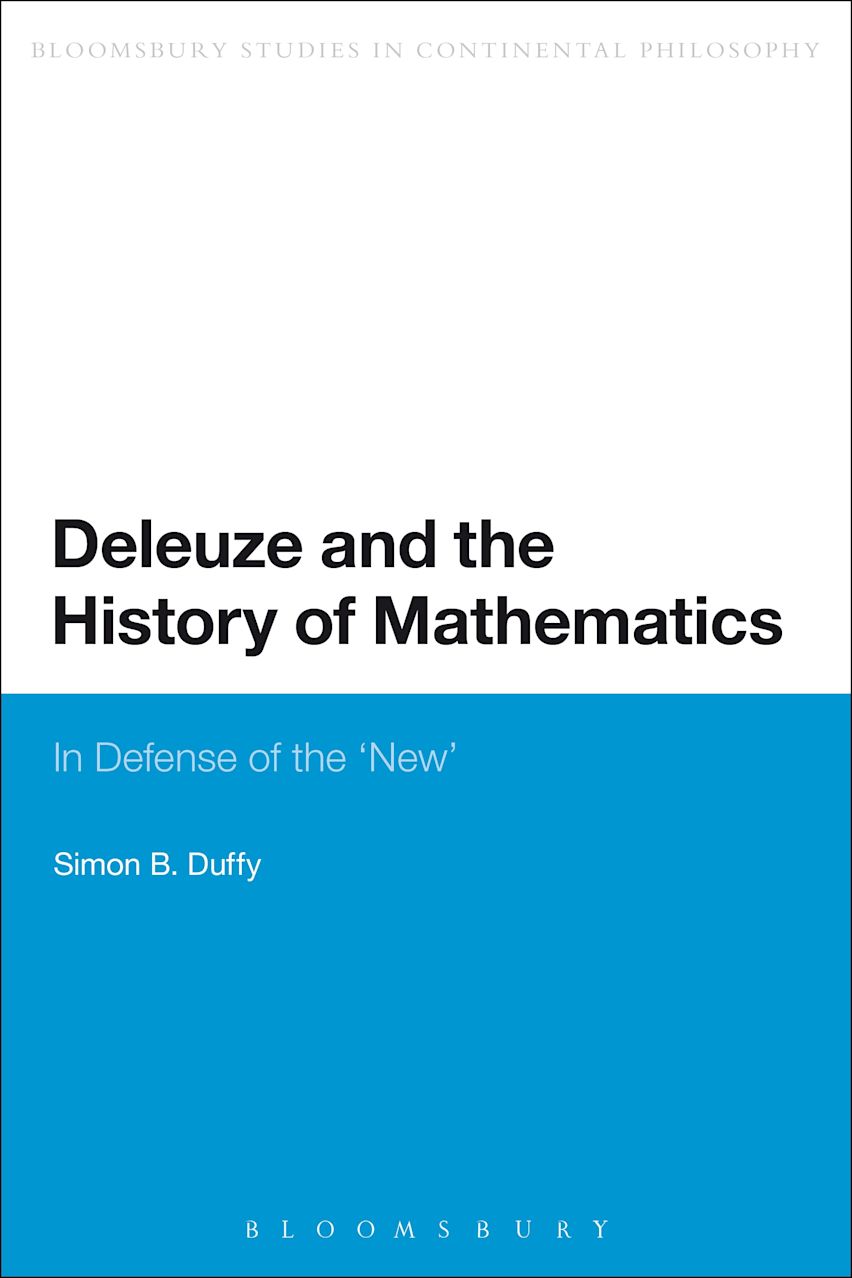 Deleuze and the History of Mathematics cover