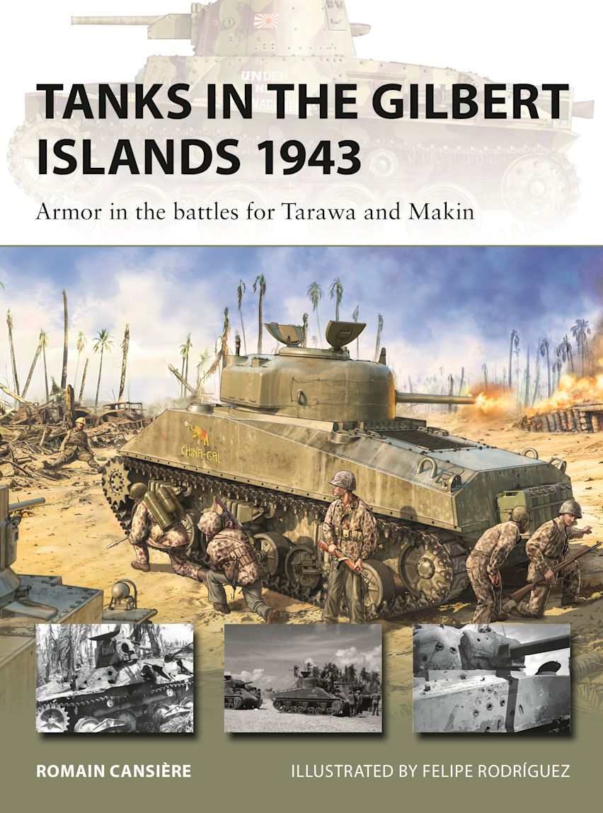 Tanks in the Gilbert Islands 1943 cover