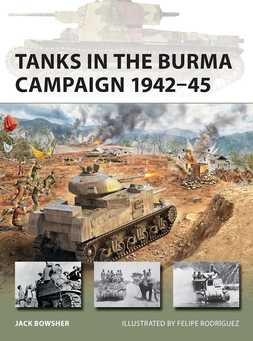 Tanks in the Burma Campaign 1942–45 cover