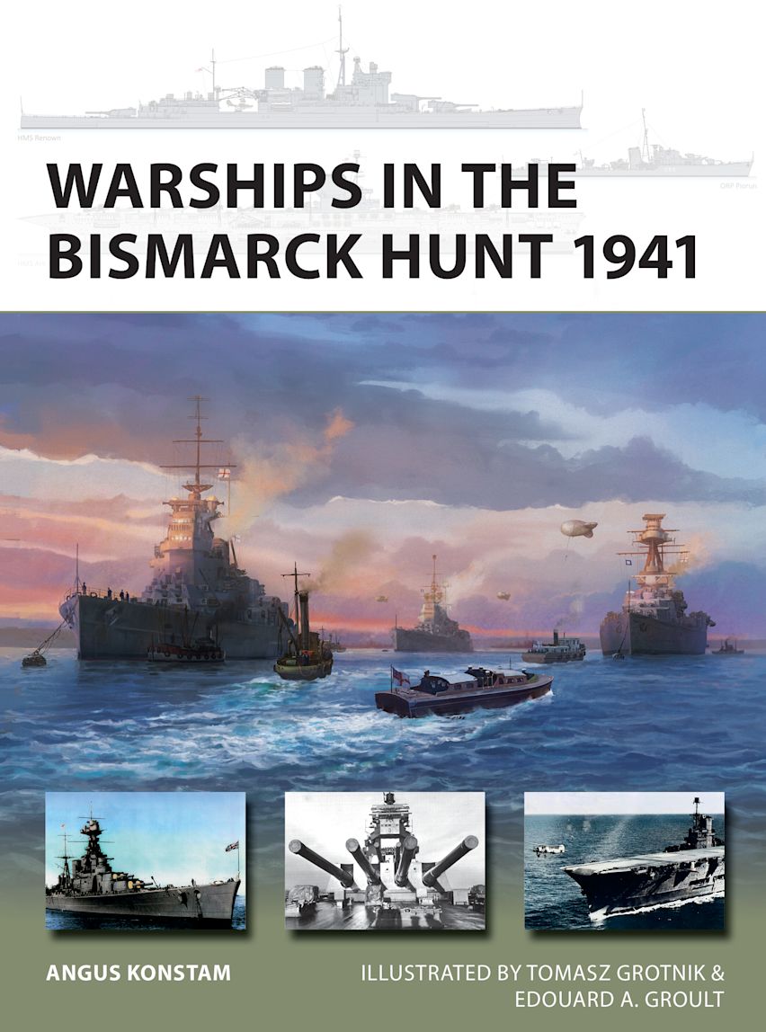 Warships in the Bismarck Hunt 1941 cover