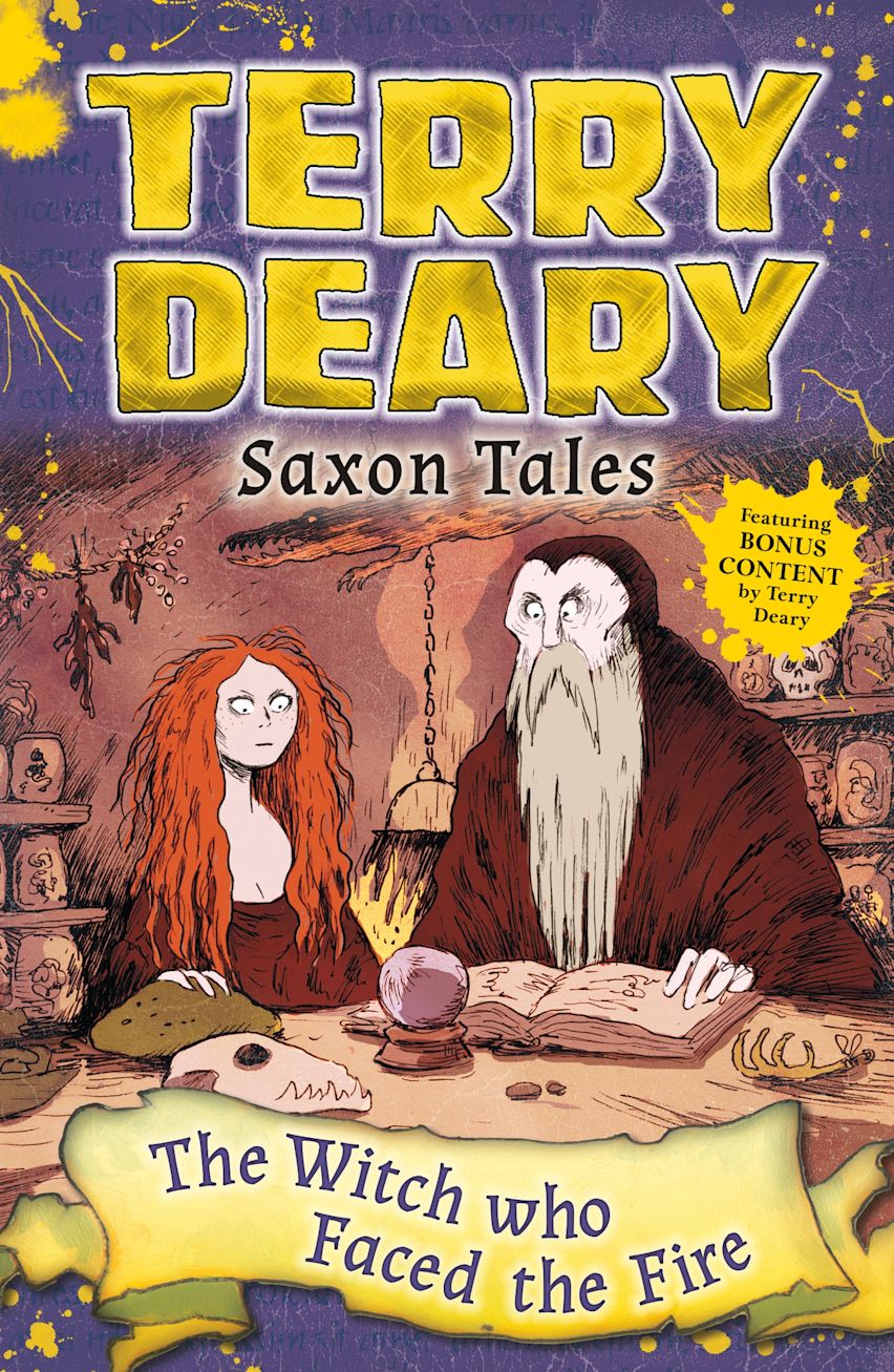 Saxon Tales: The Witch Who Faced the Fire cover