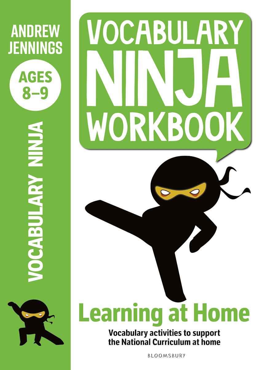 Vocabulary Ninja Workbook for Ages 8-9 cover