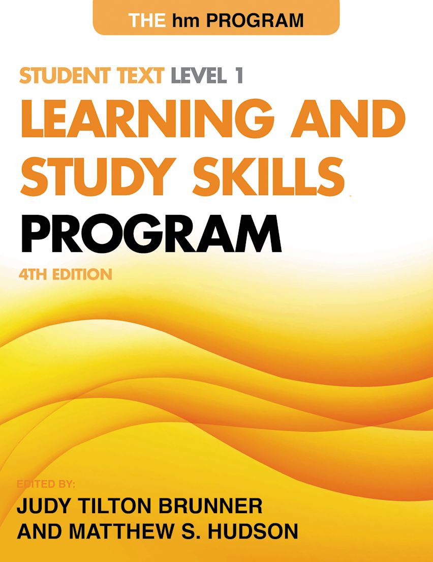 The hm Learning and Study Skills Program cover