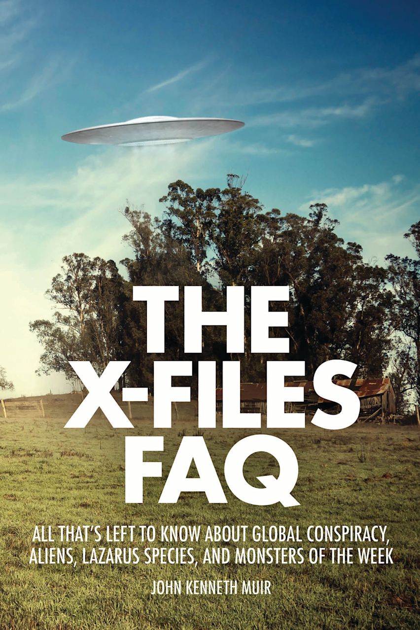 The X-Files FAQ cover