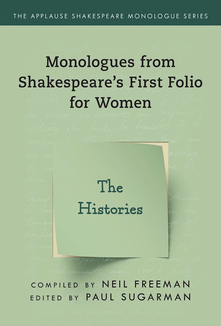 Monologues from Shakespeare’s First Folio for Women cover