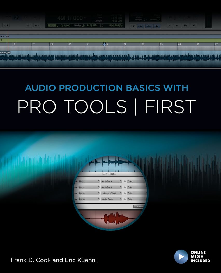 Audio Production Basics With Pro Tools First cover