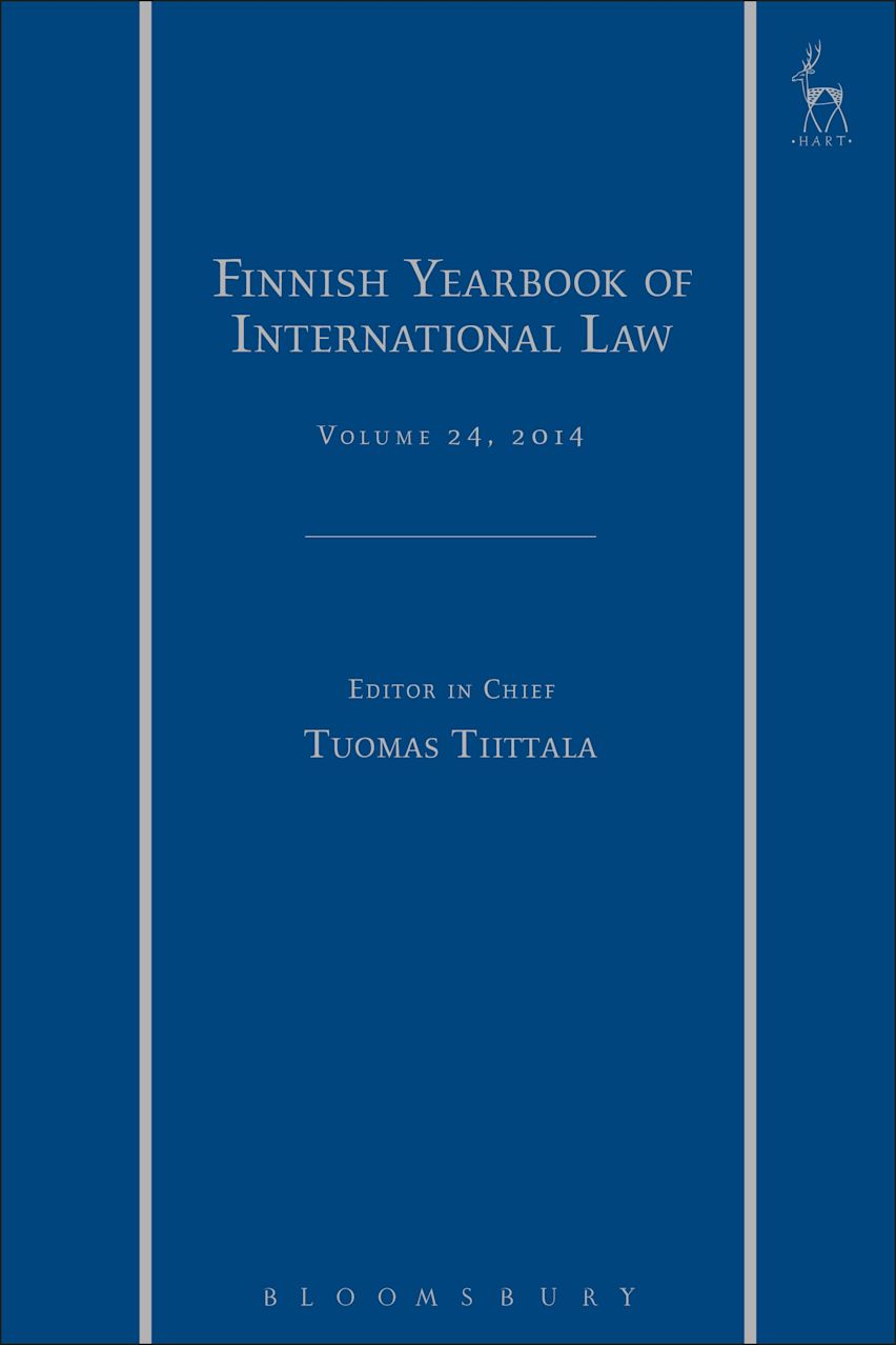 Finnish Yearbook of International Law, Volume 24, 2014 cover
