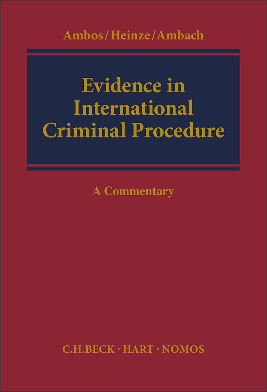 Evidence in International Criminal Procedure cover