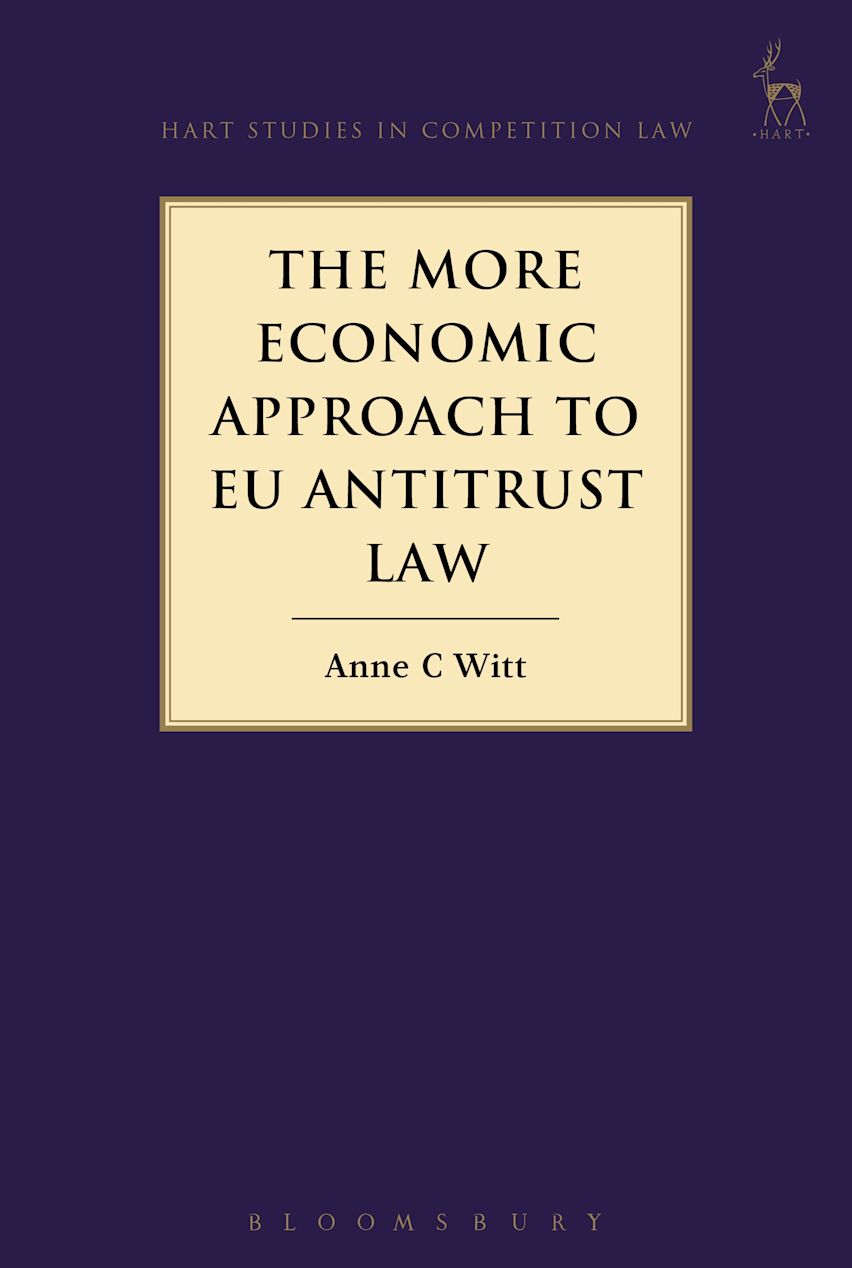 The More Economic Approach to EU Antitrust Law: : Hart