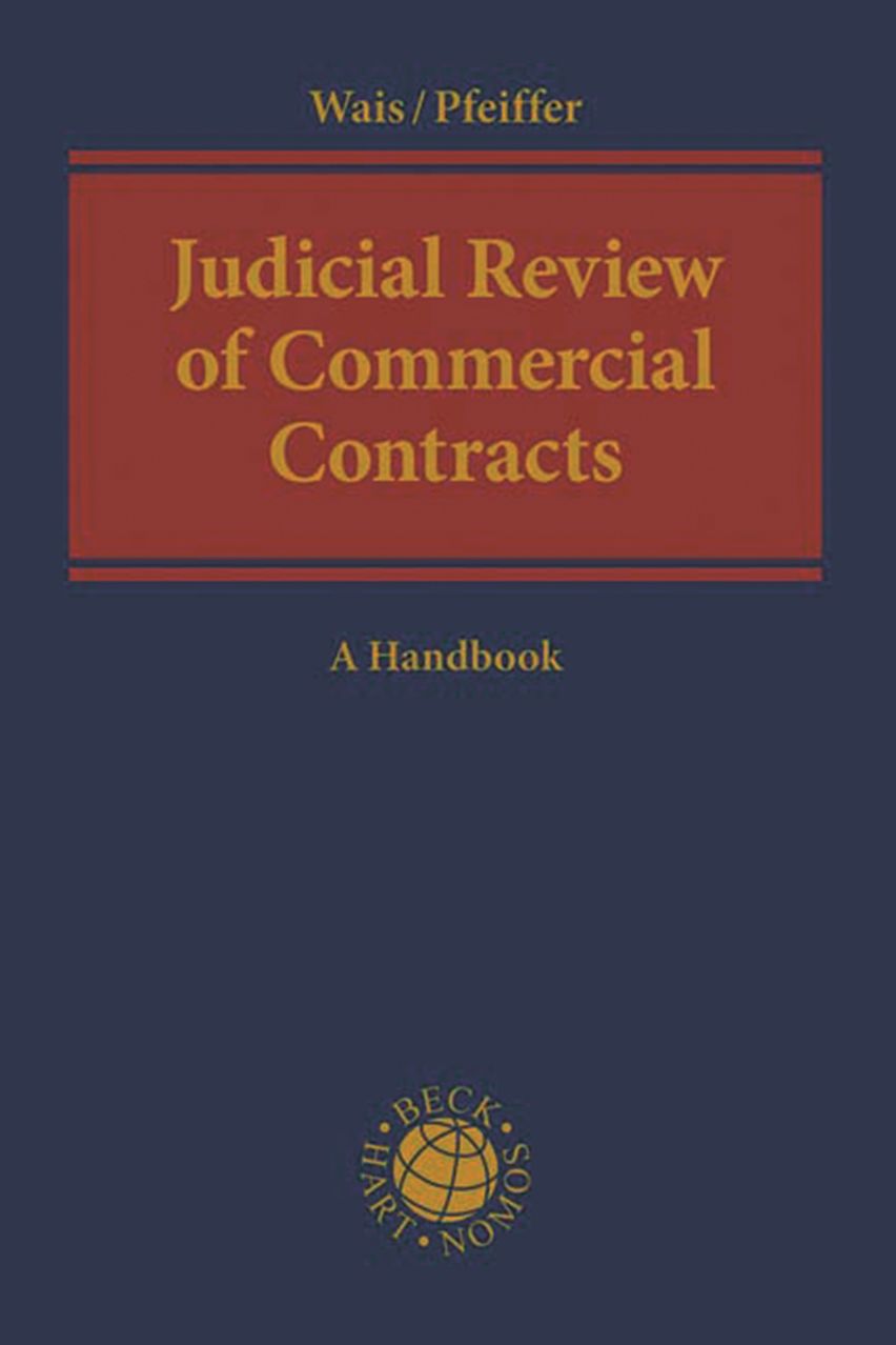 Judicial Review of Commercial Contracts cover