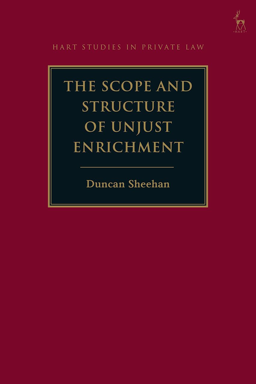 The Scope and Structure of Unjust Enrichment cover