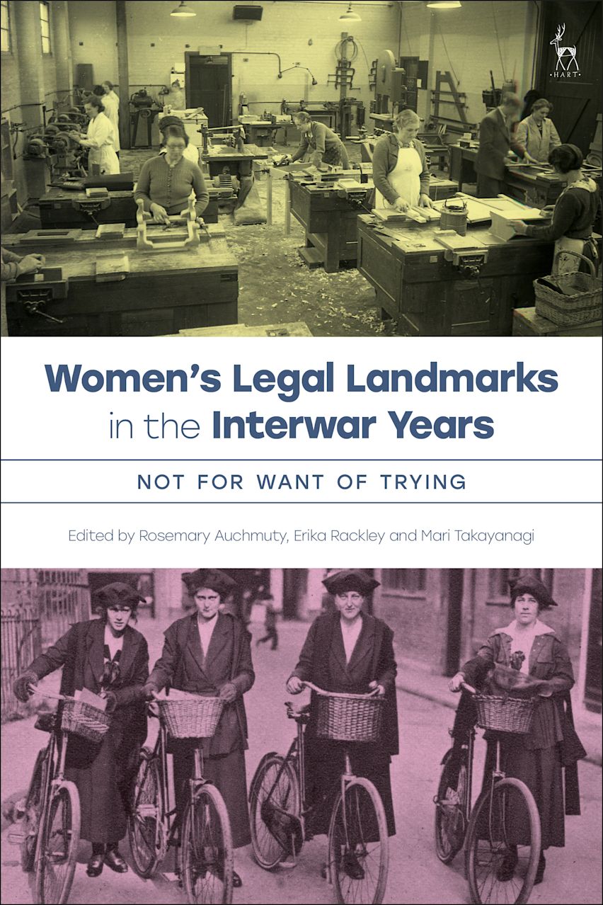 Women’s Legal Landmarks in the Interwar Years cover