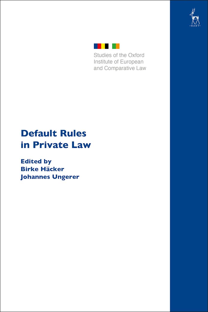 Default Rules in Private Law cover