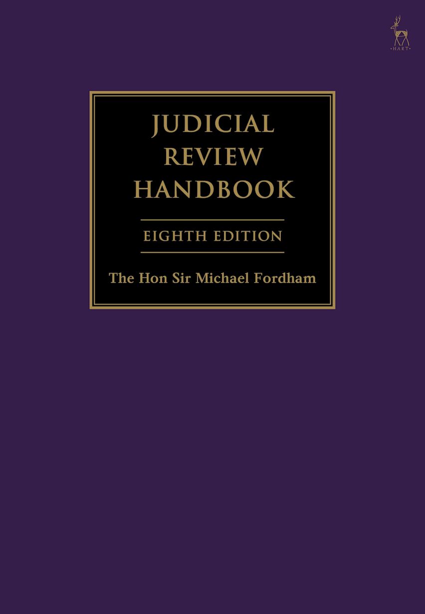 Judicial Review Handbook cover
