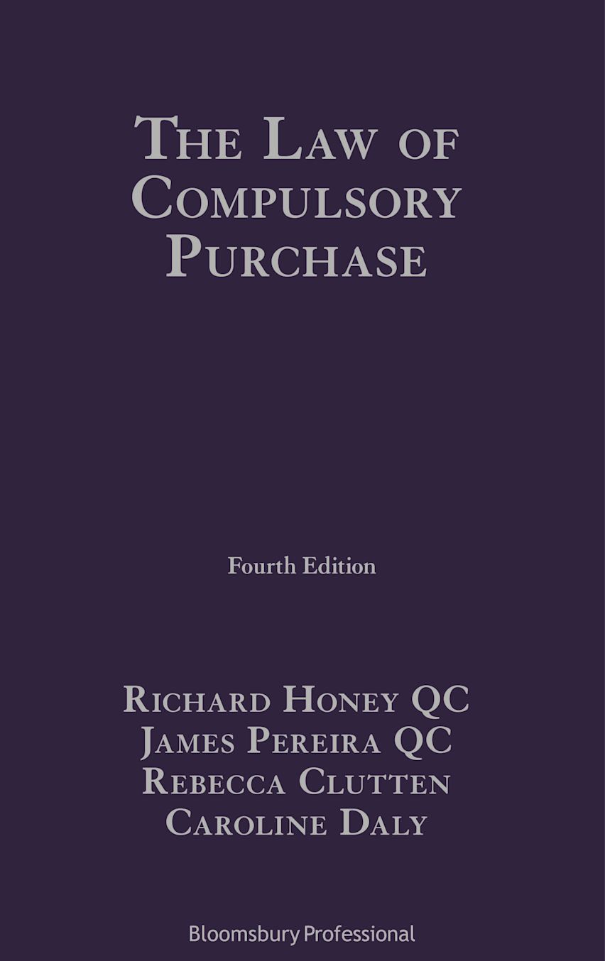 The Law of Compulsory Purchase cover