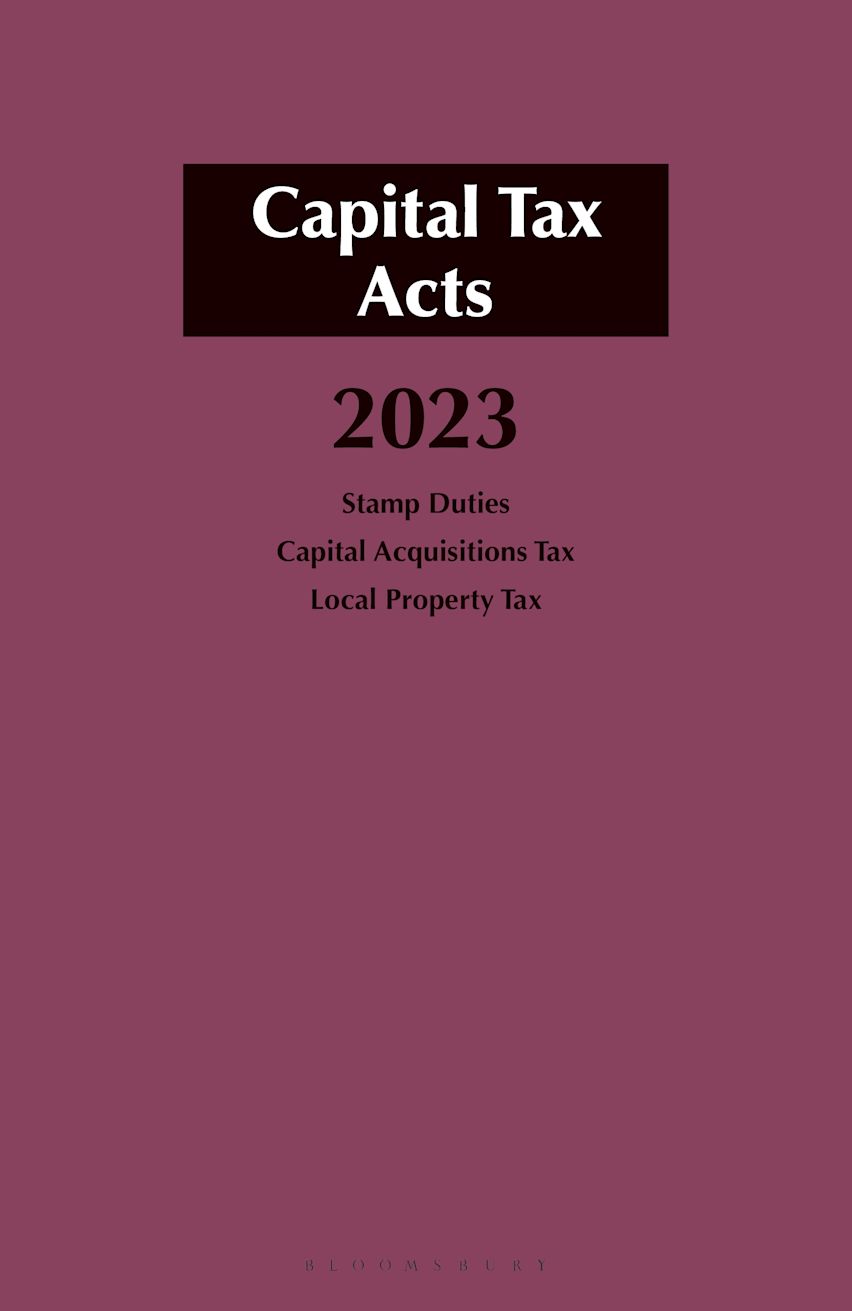 Capital Tax Acts 2023 cover