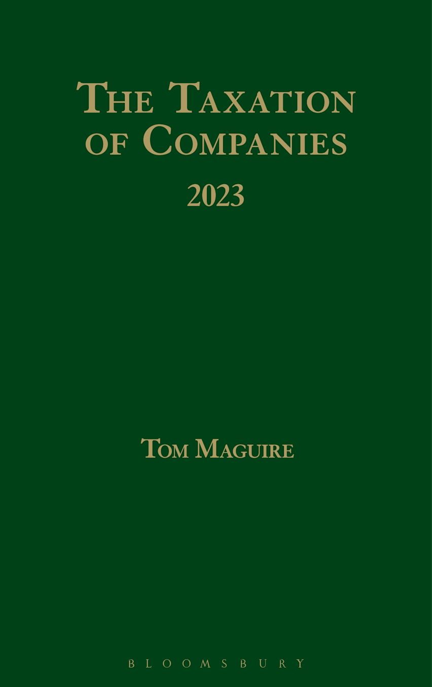 The Taxation of Companies 2023 cover