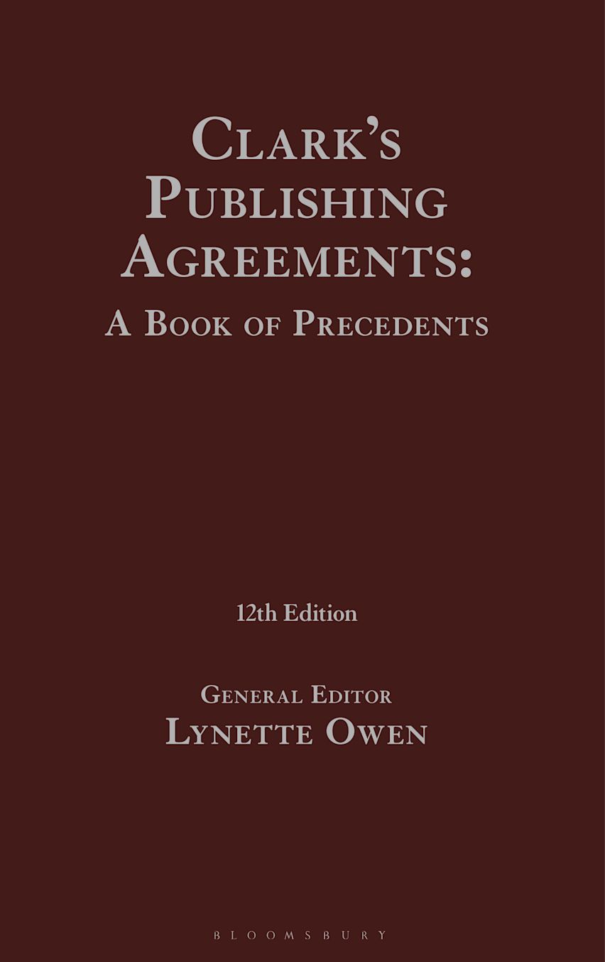 Clark's Publishing Agreements: A Book of Precedents cover