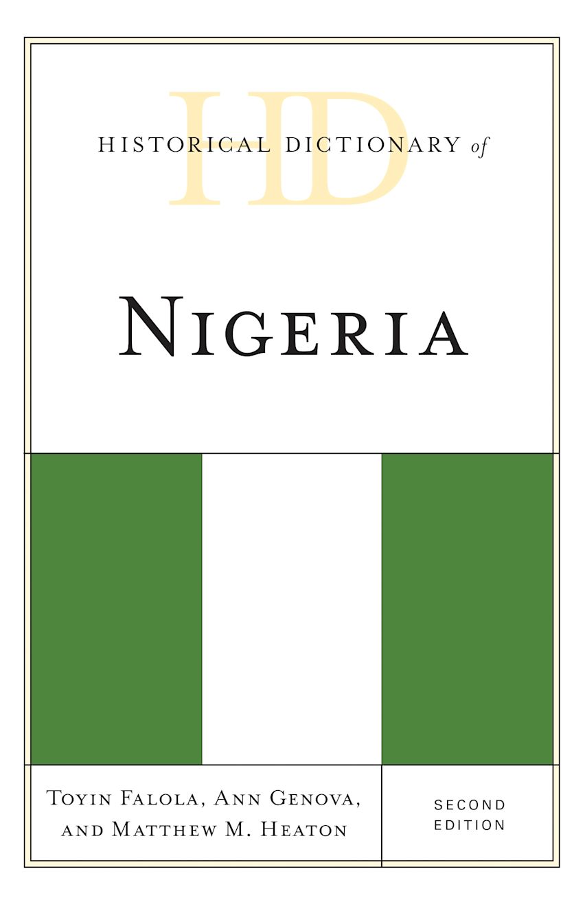 Historical Dictionary of Nigeria cover