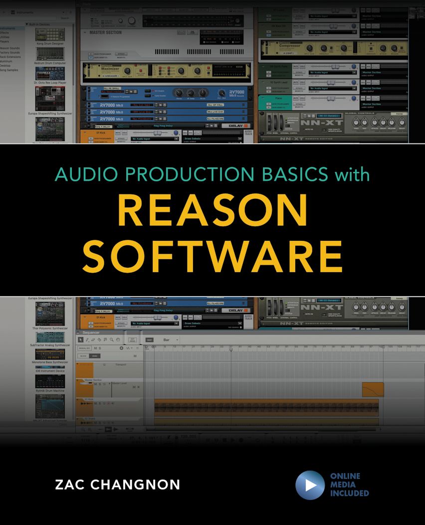 Audio Production Basics with Reason Software cover